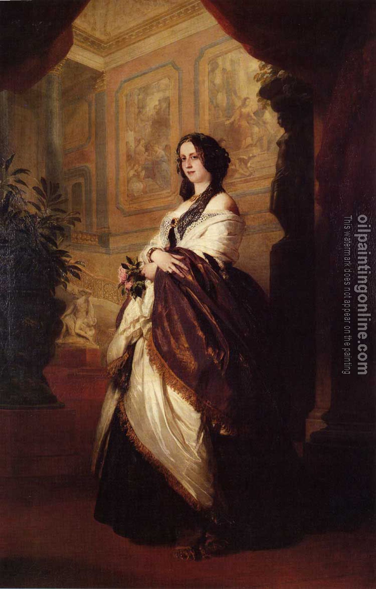 Winterhalter, Franz Xavier - Harriet Howard Duchess of Sutherland